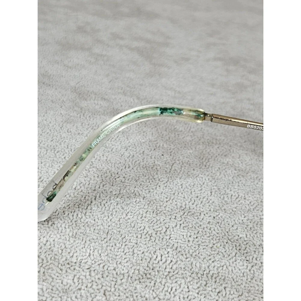 bebe BB5203 204 Taupe Crystal Clear Authentic Full Rim Eyeglass Frames 52-17-135